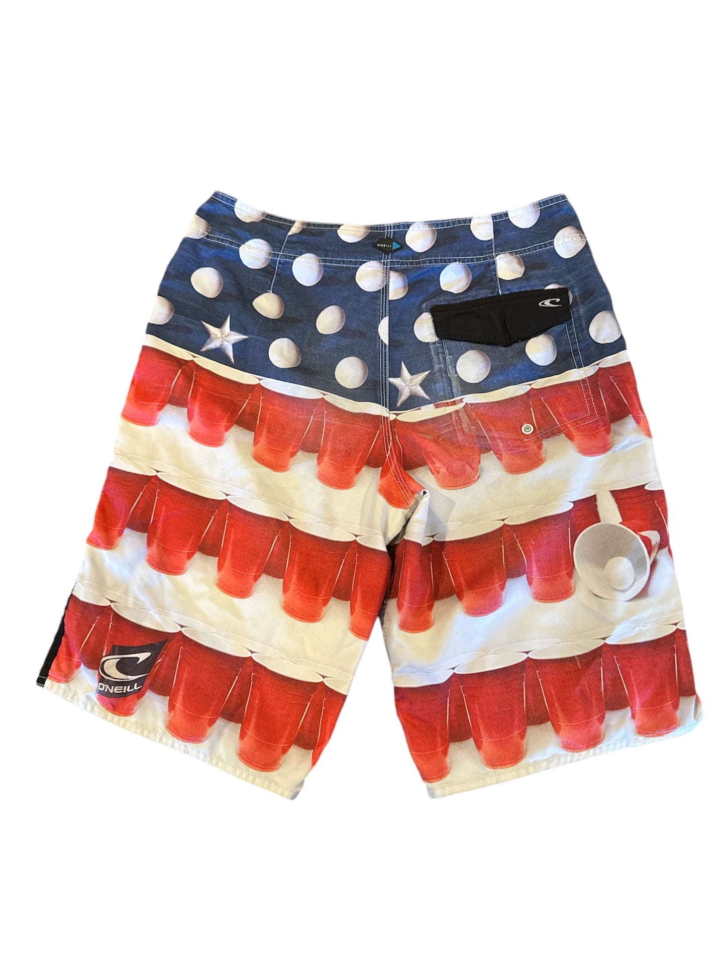 O’Neil Red Solo Cup Board Shorts